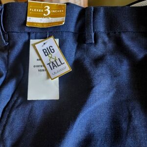 Haggar Men's Dress Pants - Navy